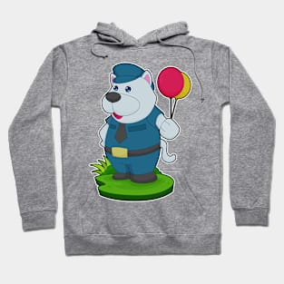 Dog Cop Balloon Police Hoodie